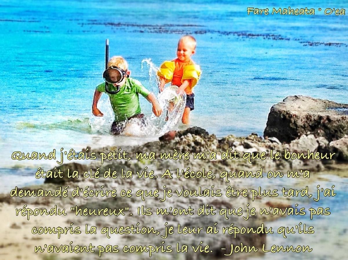Fare Maheata Hotel Pihaena Luaran gambar
